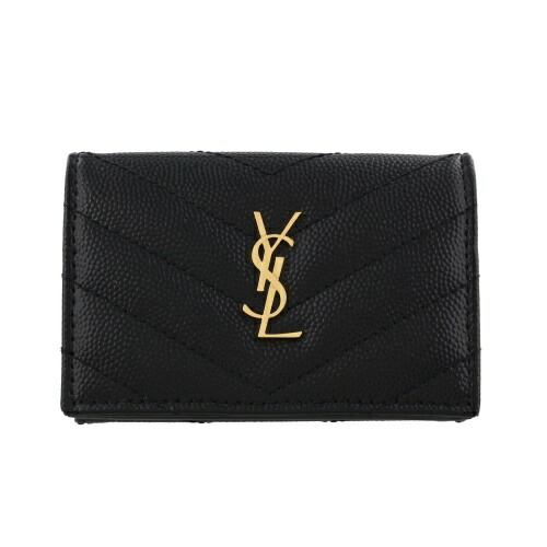 【⠀専用 】SAINT LAURENT トープ 三つ折り財布 2500000086304.jpg