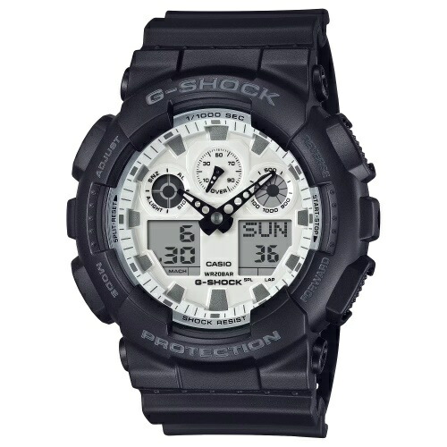 カシオ ウオッチ メンズ Gぼうぜん自失 CASIO GA-100WD-1AJF G-SHOCK