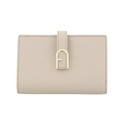 フルラ 二つ折り紙入れ レディース 流れ FLOW S COMPACT WALLET ベージュ FURLA WP00401 BX2045 8E000 AVENA