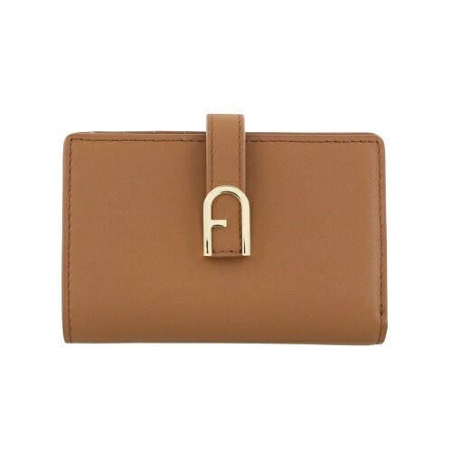 フルラ 二つ折り紙入れ レディース 流れ FLOW S COMPACT WALLET 赤銅色 FURLA WP00401 BX2045 RY000 BRANDY