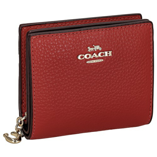 COACH 二つ折り財布 ボルドー 保存袋付き 楽天市場】コーチ アウトレット 二つ折り財布 レディース