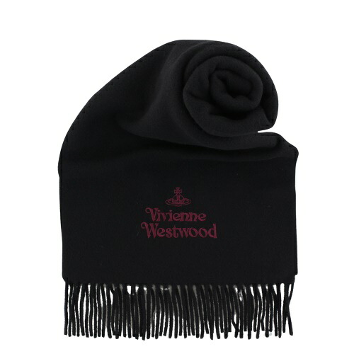 【P5倍 6/4 20時～6/7 24時】ヴィヴィアンウエストウッド えり巻き メンズ レディース 黒いこと Vivienne Westwood 81030007 W00Q7 N401 BLACK