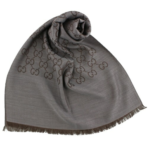 楽天市場】グッチ ストール GUCCI マフラー GG柄 ユニセックス 男女