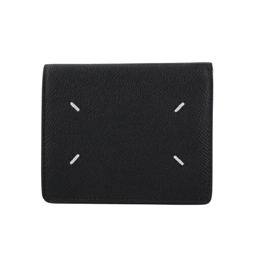 メゾンマルジェラ 二つ折り紙入れ レディース バイフォールド ウォレット 黒いこと Maison Margiela SA3UI0007P4745 T8013 黒いこと