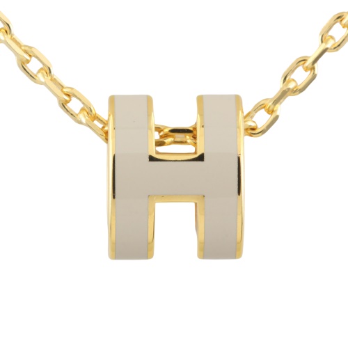 エルメス ネックレス レディース MINI POP H ベージュ HERMES H147992F MARRON GLACE/GD｜GINZA LoveLove（銀座ラブラブ）