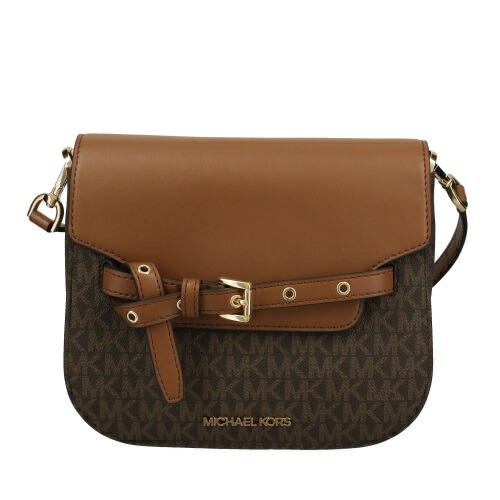 マイケルコース ショルダーバッグ レディース エミリア MK シグネチャー スモール クロスボディバッグ ブラウン MICHAEL KORS 35S2GU5C1B BROWN マイケル・コース｜GINZA LoveLove（銀座ラブラブ）