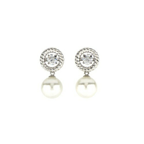Crossfor New York クロスフォー ニューヨーク NYE-124 Dancing Stone ピアス|GINZA LoveLove(銀座ラブラブ)