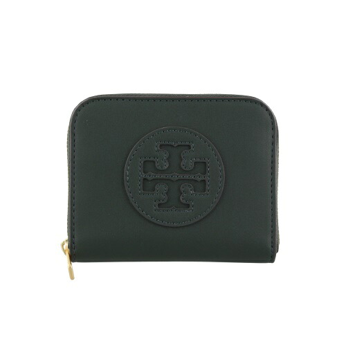 トリーバーチ コインケース レディース エラ スモールジップウォレット ELLA SM ZIP WALLET グリーン TORY BURCH 157505 312 BASIL｜GINZA LoveLove（銀座ラブラブ）