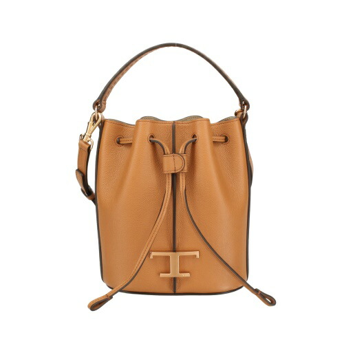 【P5倍 6/4 20時～6/7 24時】トッズ ショルダーバッグ レディース Tひと休み受け答え 赤銅色 TOD’S XBWTSAQ0000Q8E S410