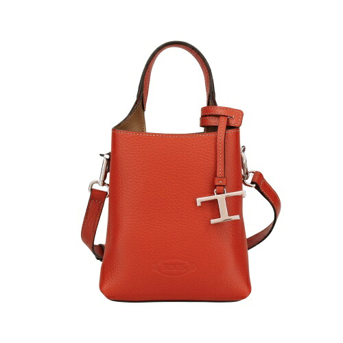 トッズ ショルダーバッグ レディース T一時停止受け答え オレンジ色 TOD’S XBWAPAT9000QRI 9O32