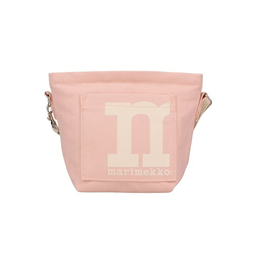 マリメッコ ショルダーバッグ レディース MONO MINI CROSSBODY SOLID ピンク marimekko 094155 418 PEACH｜GINZA LoveLove（銀座ラブラブ）