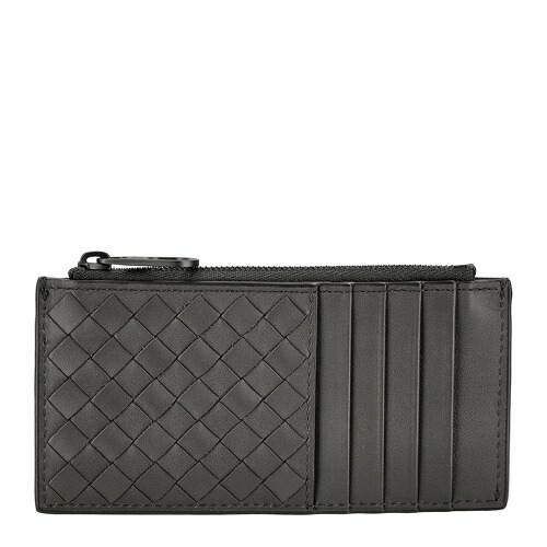 ボッテガヴェネタ コインケース メンズ イントレチャート グレー BOTTEGA VENETA 566430 V47W1 1428｜GINZA LoveLove（銀座ラブラブ）