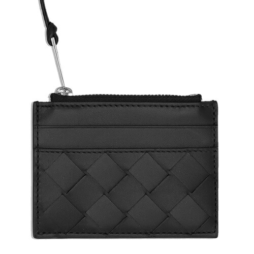 【P3倍 6/4 20時～6/7 24時】ボッテガヴェネタ コインケース メンズ イントレチャート 黒いこと BOTTEGA VENETA 620344 V3US3 8803