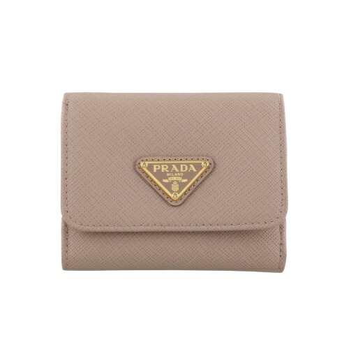 楽天市場】プラダ PRADA 3つ折り財布 小銭入れ付き ブラック