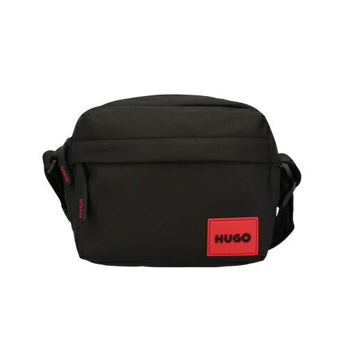 ヒューゴボス ショルダーバッグ メンズ ETHON CROSSBODY ブラック HUGO BOSS 50551753 001 BLACK｜GINZA LoveLove（銀座ラブラブ）