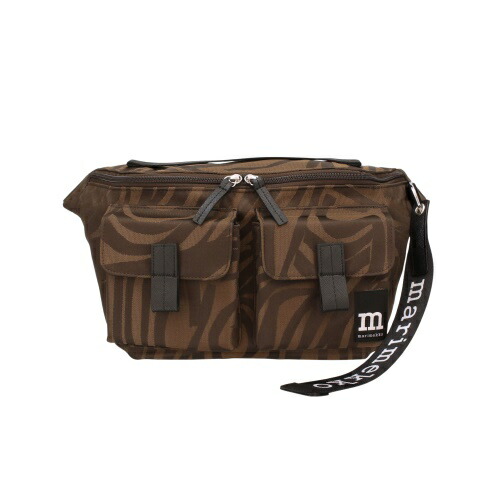 マリメッコ ボディバッグ レディース SLING BAG M JOKURAITA ブラウン marimekko 94616 880 Brown/Dark Brown｜GINZA LoveLove（銀座ラブラブ）