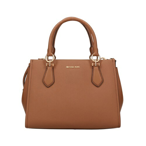 マイケルコース ハンドバッグ レディース マリリン ミディアム サフィアーノ レザー サッチェル ブラウン MICHAEL KORS 35F5G6AS2L LUGGAGE｜GINZA LoveLove（銀座ラブラブ）