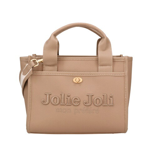 ジョリージョリ ハンドバック レディース ベージュ Jolie Joli JJ-2024121VL-049 BEIGE
