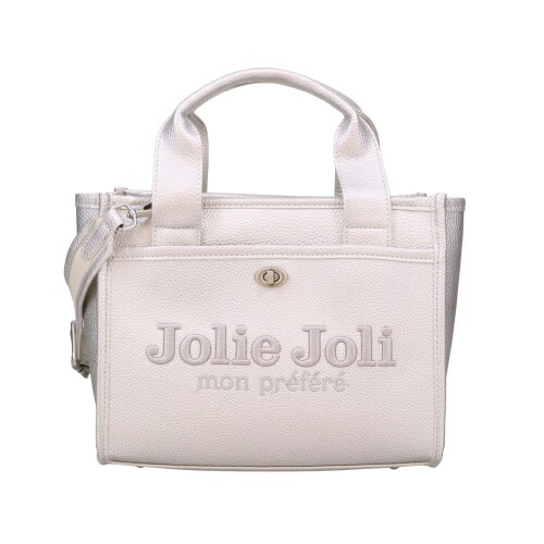 ジョリージョリ ハンドバック レディース しろがね色 Jolie Joli JJ-2024121VL-600 SILVER