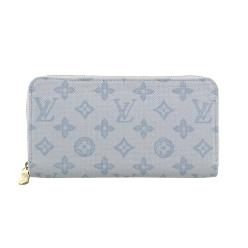 ルイヴィトン 長財布 モノグラム ジッピー・ウォレット ブルー LOUIS VUITTON M27686 ブルー クーリエ｜GINZA LoveLove（銀座ラブラブ）
