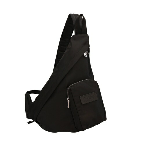 【P5倍 6/4 20時～6/7 24時】エムエム 6 メゾンマルジェラ 上半身御徒面子 レディース JAPANESE SLING BAG 黒いこと Maison Margiela SB5WG0019P8504 T8013 BLACK