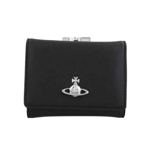 ヴィヴィアンウエストウッド 三つ折り紙入れ レディース 黒いこと Vivienne Westwood 5115002MW S0021 N401 BLACK
