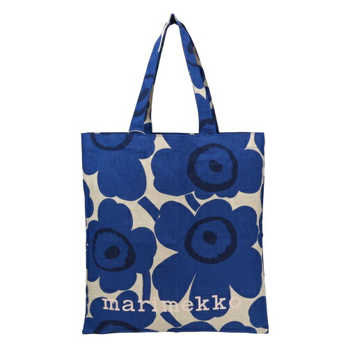 マリメッコ トートバッグ レディース 青み marimekko 95321 655 Blue/Llight Green/Dark Blue