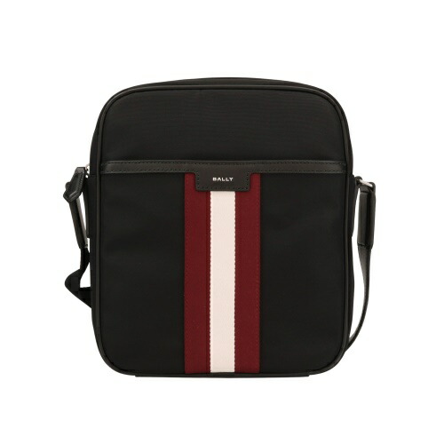 バリー ショルダーバッグ メンズ CODE CROSSNS M N 黒いこと BALLY 6311758 MAC05K NY286 U901P BLACK+PALLADIO