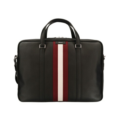 【P3倍 6/4 20時～6/7 24時】バリー ショルダーバッグ メンズ CODE BRIEFCASE 黒いこと BALLY 6311802 MAB01L VT825 U901P BLACK+PALLADIO