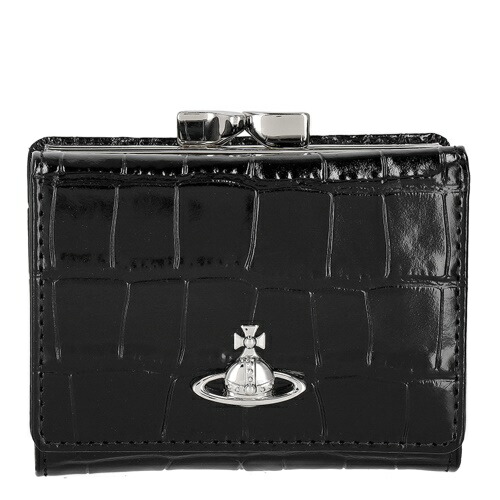 ヴィヴィアンウエストウッド 三つ折り紙入れ レディース 黒いこと Vivienne Westwood 5115002MW L0098 N401 BLACK