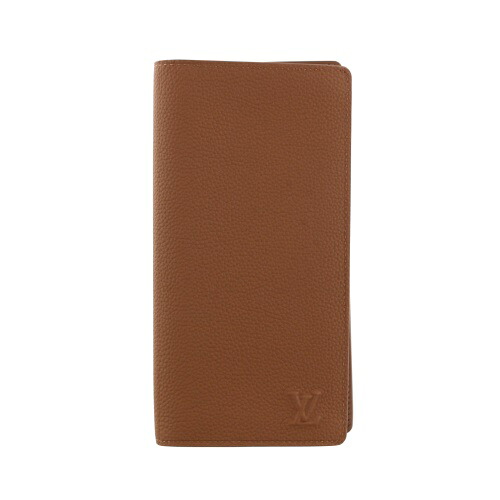 【P2倍 6/4 20時～6/7 24時】ルイヴィトン 長金入れ メンズ アエログラム ポルトフォイユ・ブラザ 赤銅色 LOUIS VUITTON M25940 タン