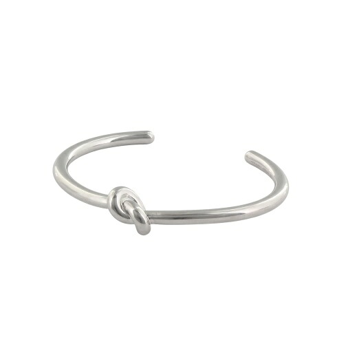 セリーヌ バングル 腕輪 メンズ KNOT CUFF しろがね色 CELINE 461OP 6BRA 36SI SILVER