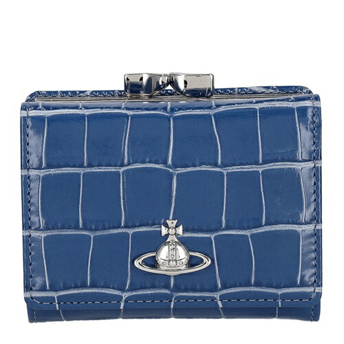 ヴィヴィアンウエストウッド 二つ折り紙入れ レディース 青味 Vivienne Westwood 5115002MW L0098 K403 BLUE