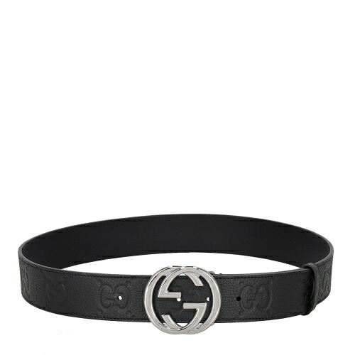 【P3倍 6/4 20時～6/7 24時】グッチ 胴締め メンズ 黒いこと GUCCI 794196 AABZA 1000