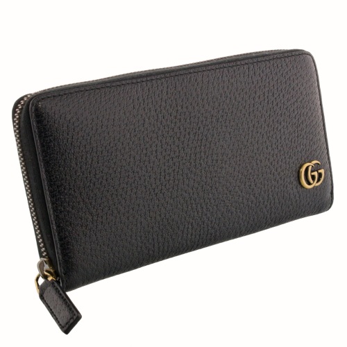 グッチ GUCCI 長財布 ブラック メンズ 428736 1000 DJ20T GGマーモント