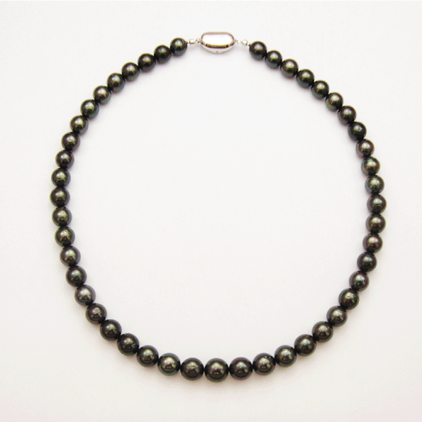 [送料無料]南洋パールネックレス【鑑別書付】8.1～10mm｜Jewelery Accessory TanakaYoshiko