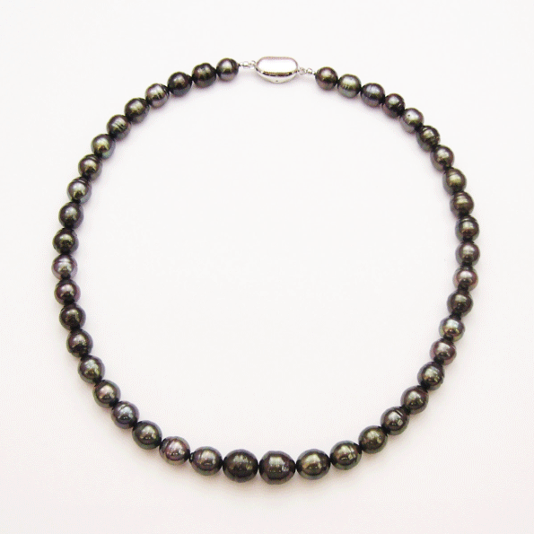 [送料無料]南洋パールネックレス 8～10.6mm【鑑別書付】｜Jewelery Accessory TanakaYoshiko