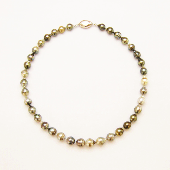 [送料無料]南洋パールネックレス 8.2～10.4mm【鑑別書付】｜Jewelery Accessory TanakaYoshiko