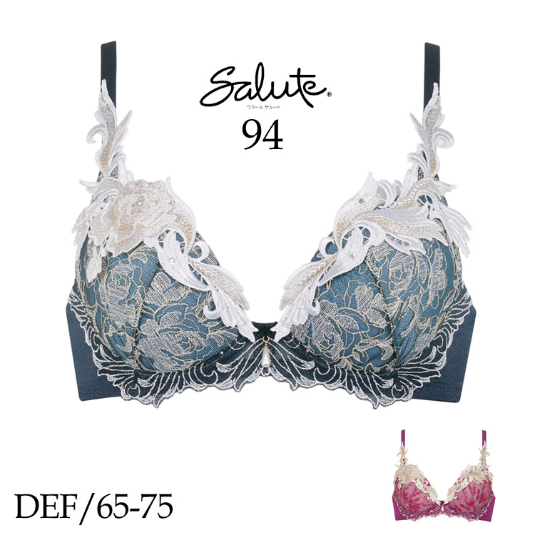 ワコール　サルート　ブラジャー＆ショーツ btj494def.jpg