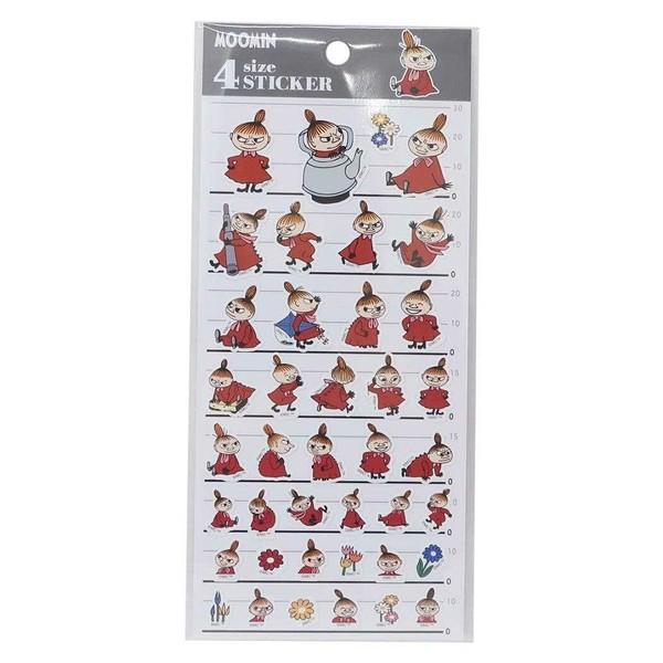 ムーミン 4サイズ ステッカー ムーミン 4size STICKER MIX CUTE MODEL MOOMIN 4サイズ 1シート