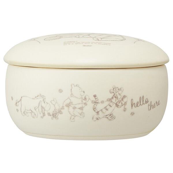くまのプーさん 萬古焼 おひつ 1合用 ご飯 鉢 陶器 ディズニー キャラクター スケーター ｜キューティーショップ 店