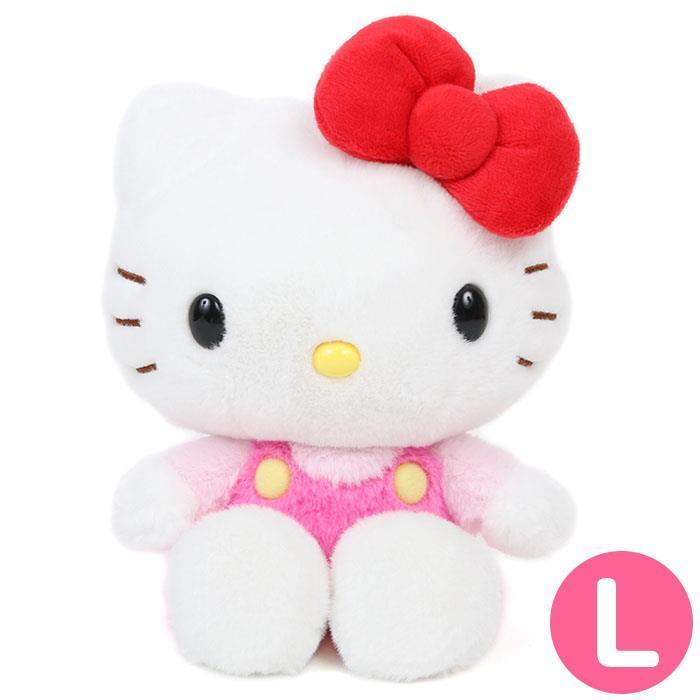 ハローキティ ぬいぐるみ 大きめ　3体セット サンリオ ハローキティ ぬいぐるみ 3体セット タグ付き - メルカリ