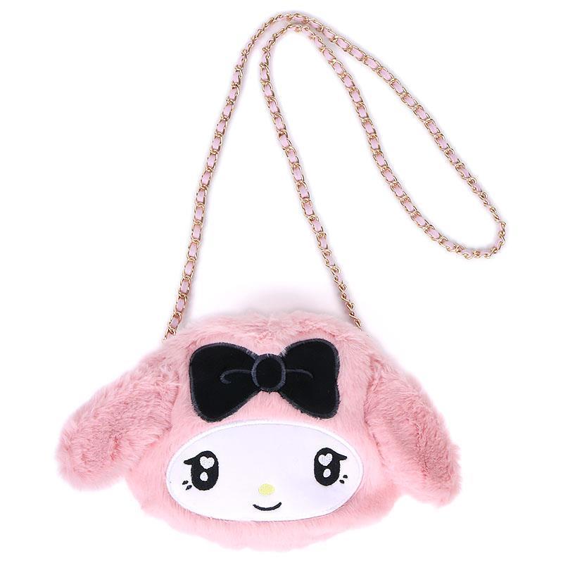 楽天市場】マイメロディ フェイス形ぬいぐるみポシェット キッズ