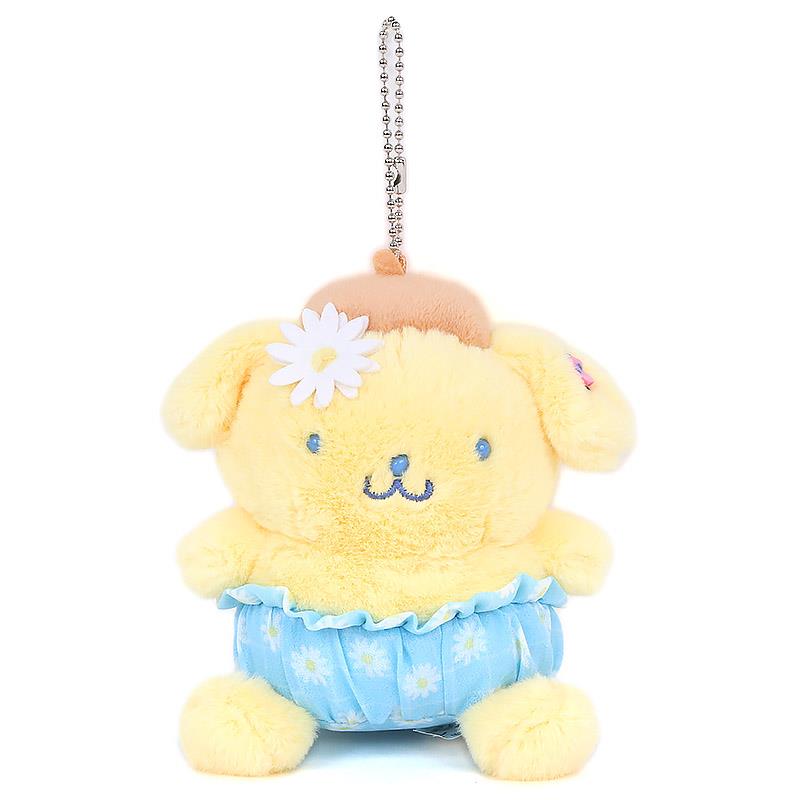 楽天市場】 ポムポムプリン マスコット キーホルダー ほわほわ
