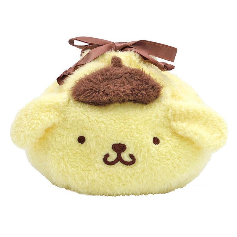 楽天市場】 ポムポムプリン ミニ巾着 ぬいぐるみミニきんちゃくポーチ