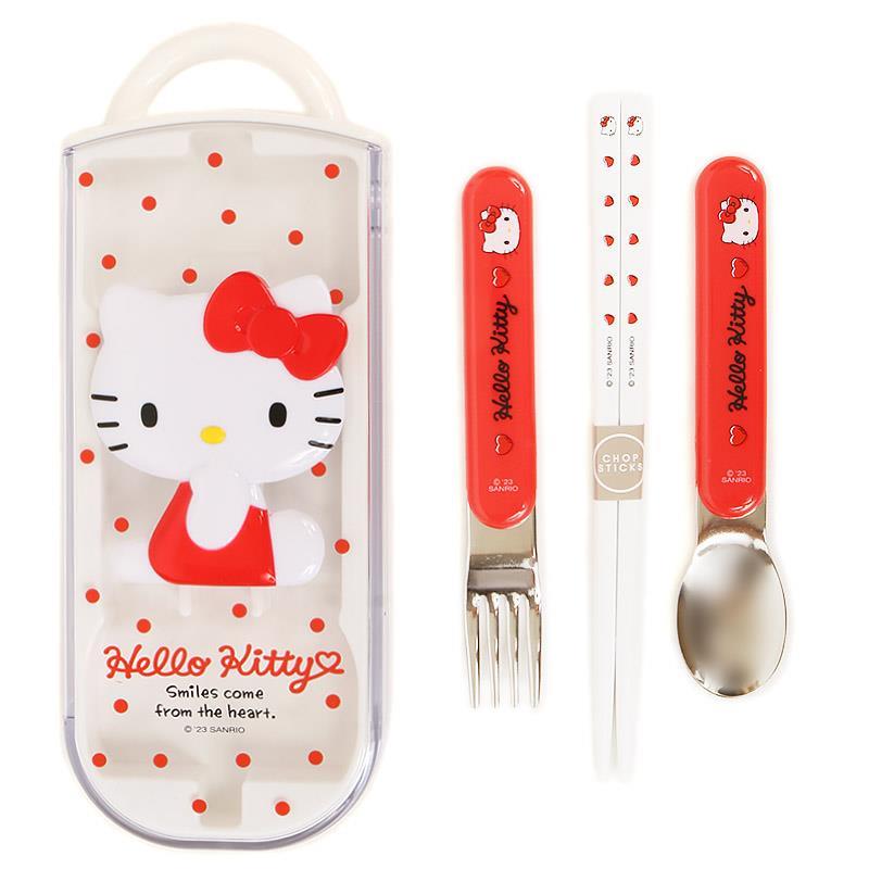 楽天市場】ハローキティ ランチコンビセット スプーン フォーク 弁当用