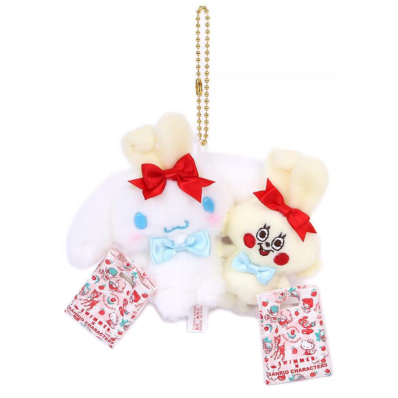 楽天市場】ポチャッコ マスコットホルダー SWIMMER×SANRIO CHARACTERS
