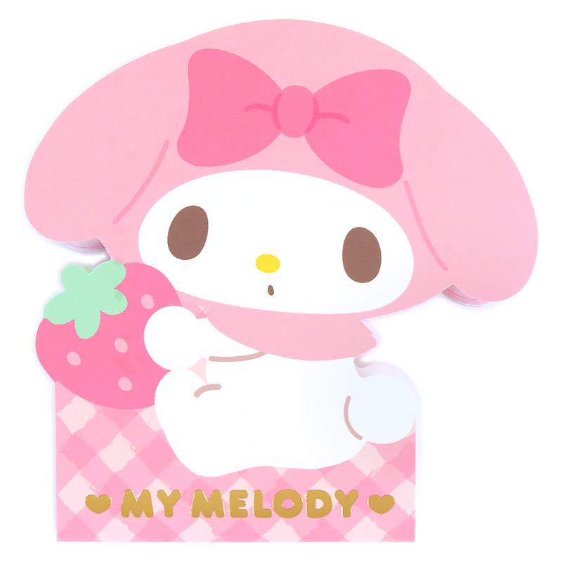 ハローキティ♡メモ帳 マイメロいちごメモ♡