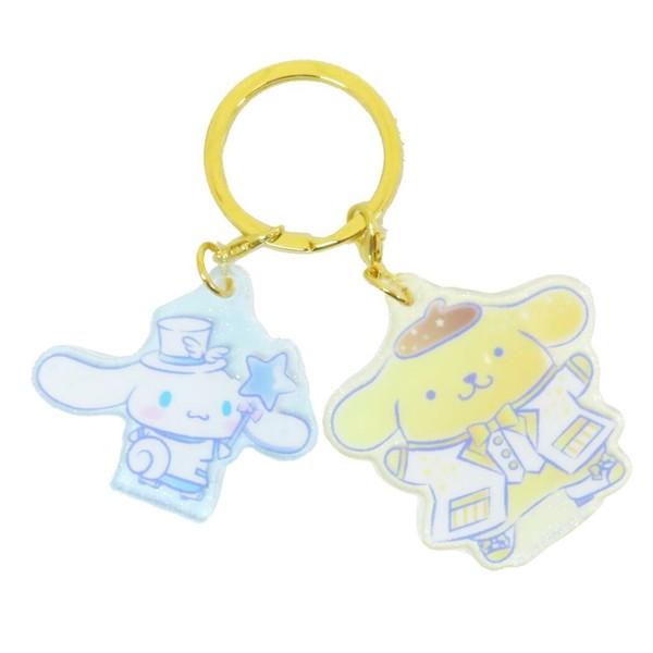 楽天市場】 ポムポムプリン マスコット キーホルダー ほわほわ