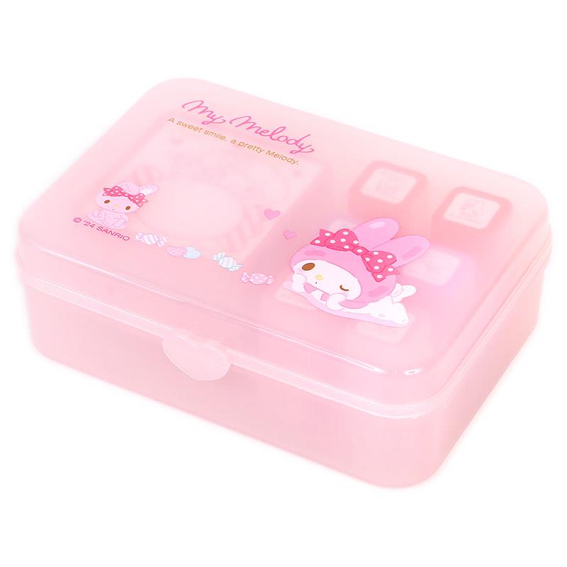 サンリオ　キティ40周年 ハローキティ＆ララ スタンプ スタッキングチェスト ハローキティ40周年 ハローキティ＆けろけろけろっぴ